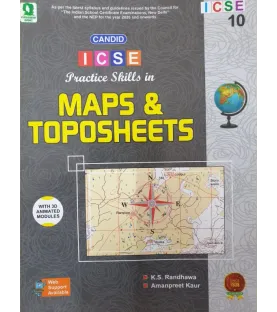 Candid ICSE Practice Skills in Maps & Toposheets Class 10