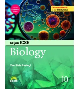 Srijan ICSE Biology 10 by Veer Bala Rastogi
