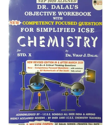 Objective Workbook For Simplified ICSE Chemistry Class 10 by  Viraf J. Dalal Class-10 - SchoolChamp.net