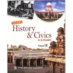 ICSE History and Civics Class 9 by D. N. Kundra | Latest