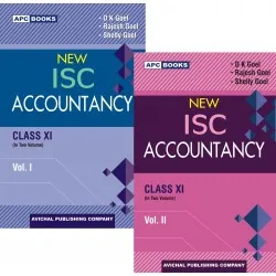 APC ISC Accountancy Class 11 by D. K. Goel, Rajesh Goel |