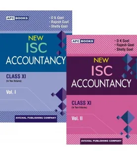 APC ISC Accountancy Class 11 by D. K. Goel, Rajesh Goel | latest edition