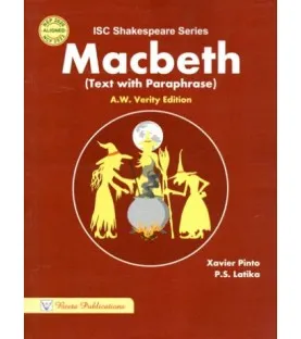 Morning Star Macbeth : A. W. Verity Edition Class 11 by Xavier Pinto