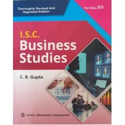 ISC Business Studies Part 2 For Class 12 by C. B. Gupta |