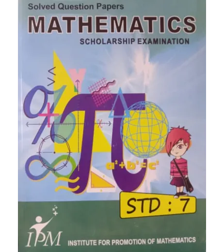 Buy IPM Solved Question Papers Mathematics Scholarship Examination Std ...