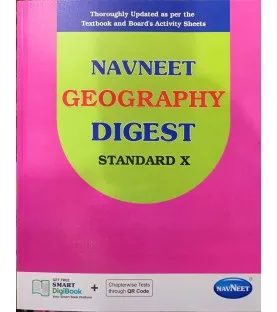 Navneet Geography Digest Class 10 | Latest Edition