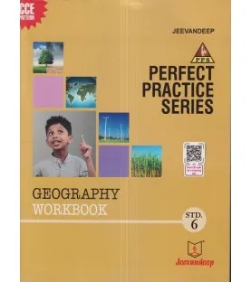 Jeevandeep Geography Workbook std 6 Maharashtra State Board
