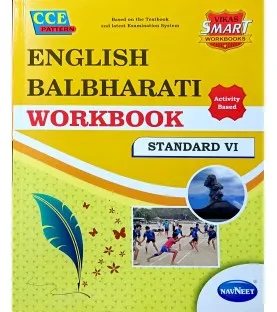 Navneet Vikas Smart English Balbharti Workbook std 6 Maharashtra State Board
