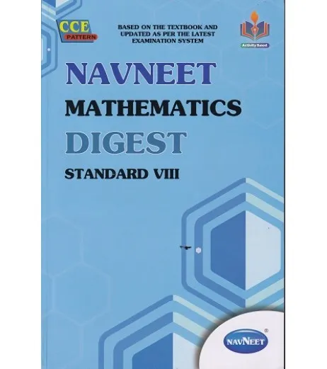 Navneet Mathematics Class 8 Digest (English Medium) Maharashtra State Board Navneet Class 8 - SchoolChamp.net