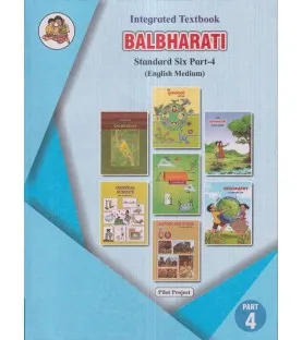 Integrated Textbook Balbharti Std 6 Part 4| English Medium|Maharashtra State Board