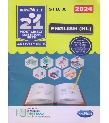 Navneet 21 Most Likely Question set | English Medium | Maharashtra Board for SSC examination | Latest Edition MH State Board Class 10 - SchoolChamp.net