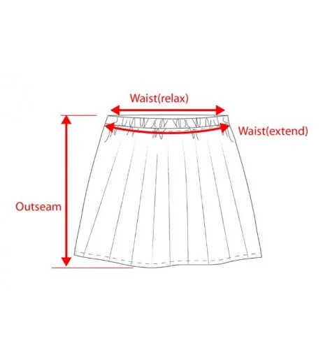 DPS Nerul School Uniform Skirt for Girls Girls Uniforms - SchoolChamp.net