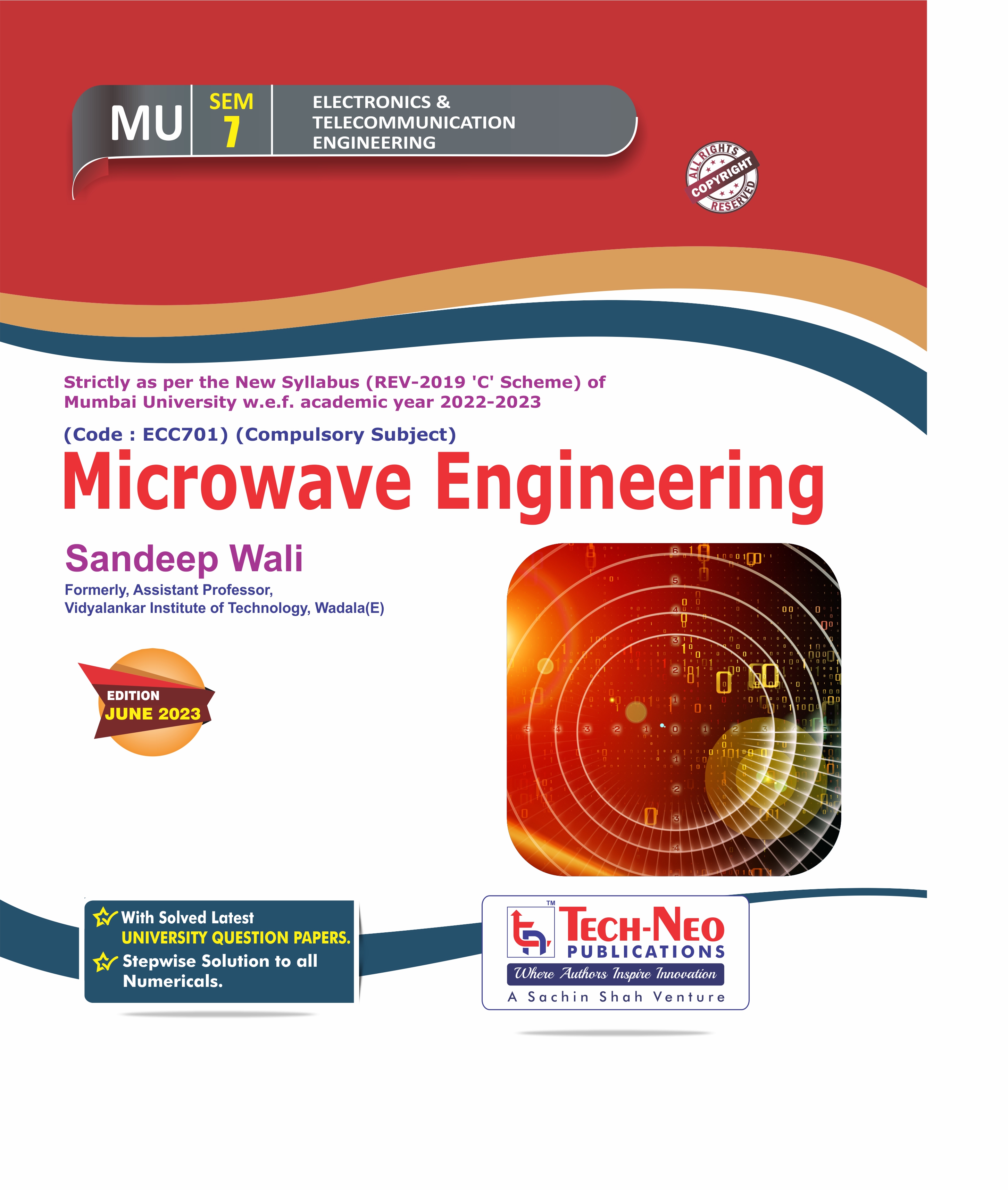 Microwave Engineering Sem 7 E&TC Engineering | Tech-Neo Publication | Mumbai University