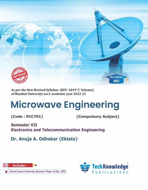 Microwave Engineering Sem 7 E&TC Engineering | Tech-knowledge Publication | Mumbai University