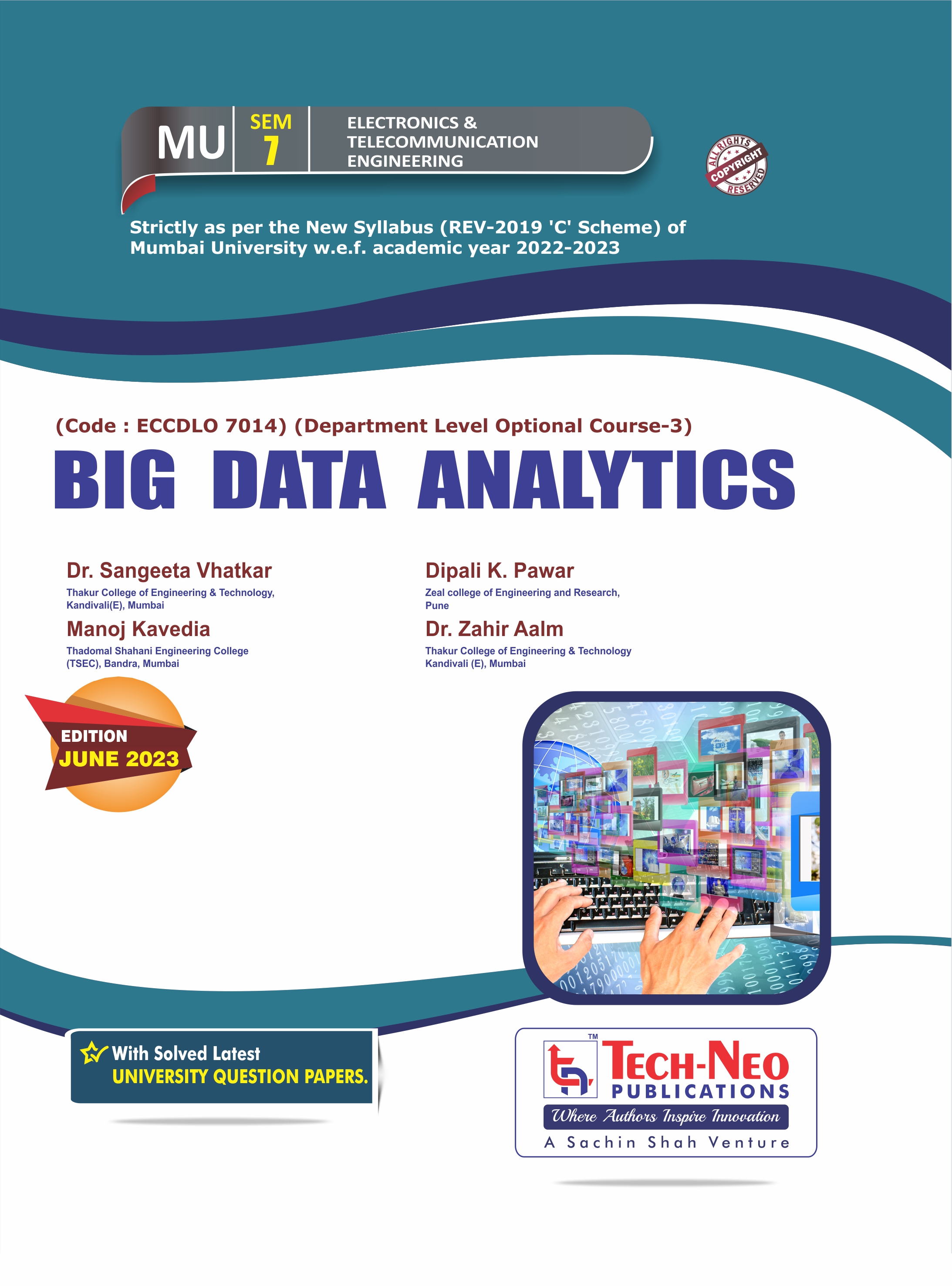 Big Data Analytics Sem 7 E&TC Engineering | Tech-Neo